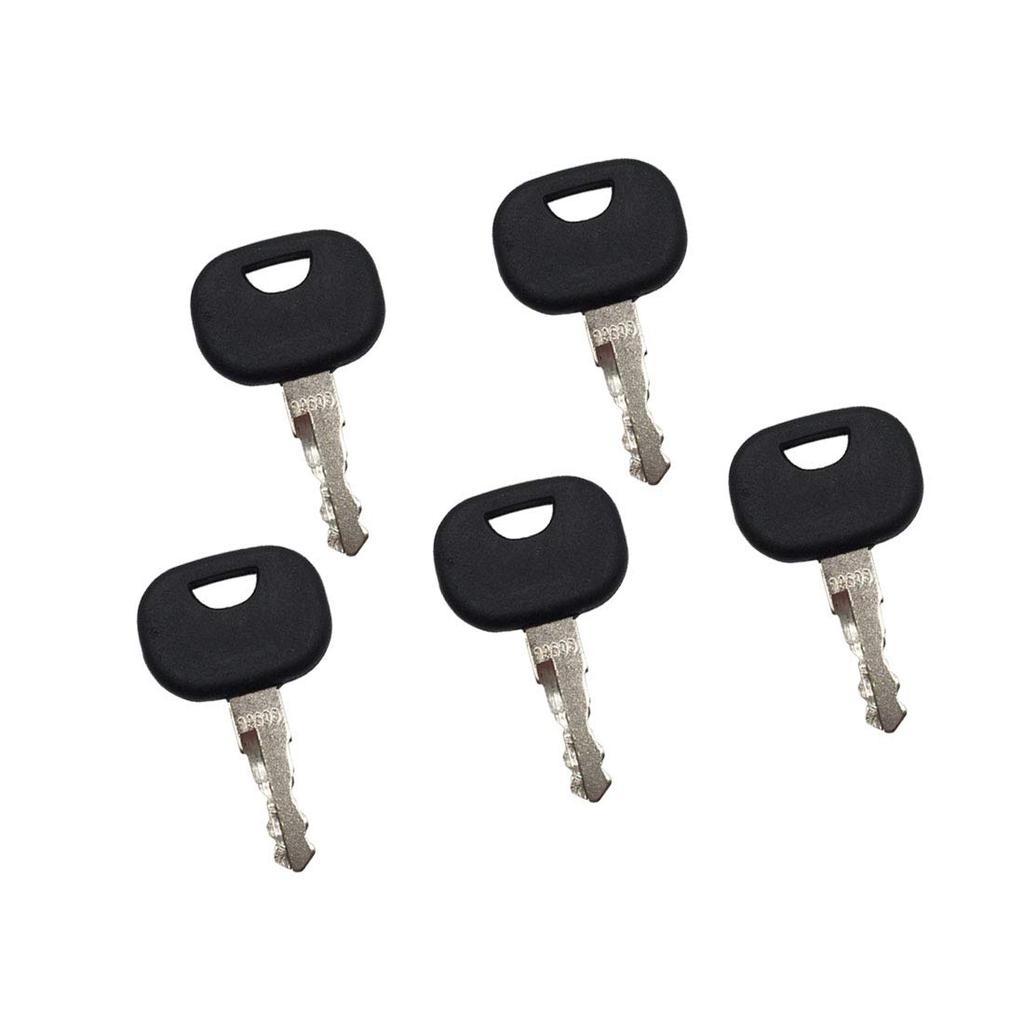 5 Pcs 14603 Ignition Key Fits Various Ford New Holland JCB Terex Volvo Backhoe Models Skytrak Volvo mini-excavators