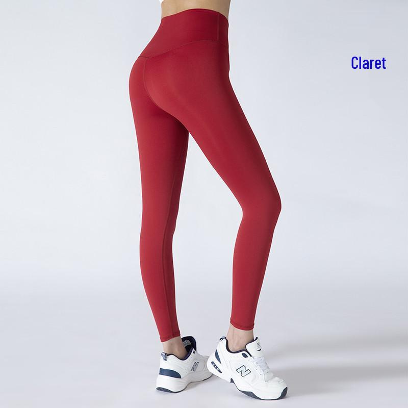 Korean Style Nude Feeling Women's High Waist Butt Lifting Yoga Pants - Barbie Fitness Sports Leggings