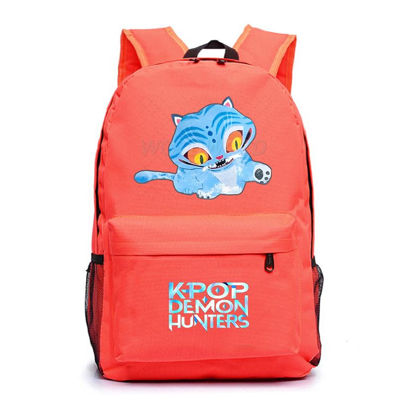 Witch Hunters Peripheral Cartoon Printing Korean Edition School Bag Primary and Secondary School Students Large Capacity Casual Simple Backpack