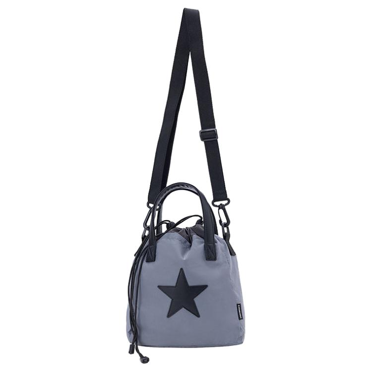 Converse Fashion Casual Versatile Practical Tote Bag Unisex bags Gray Blue UA5953-G6M Gray Blue