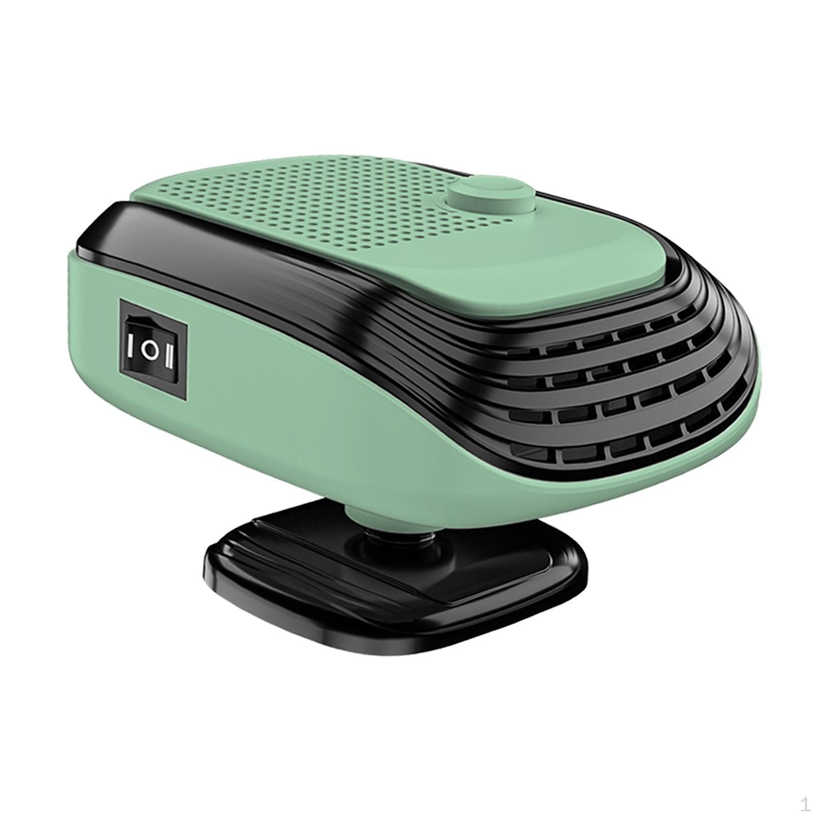 Purpose Car Heater Fan for Windshield Defrosting - Simple Setup 24v Green