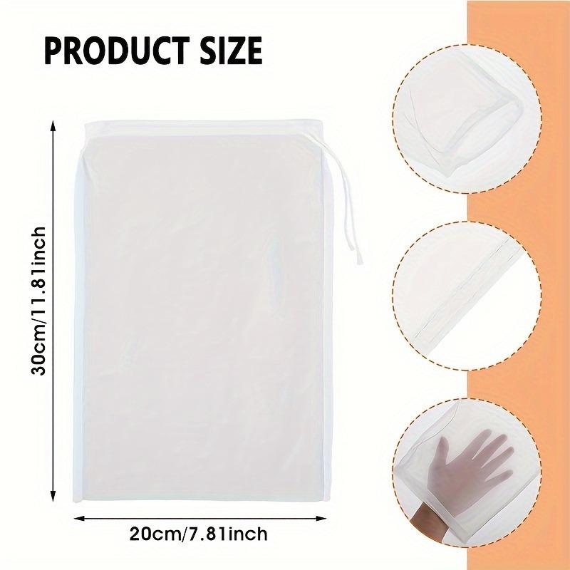 10pcs Advanced Reusable Nylon Food Filter - Easy To Clean, Durable Kitchen Tool, Efficient Brewing and Filtration