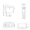 On-Off Rocker Switch 16A Car Dash Boat For Treadmill