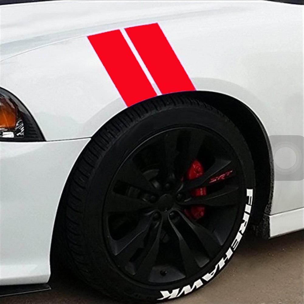 Car Reflective Stickers Wheel on Fender Waterproof Safety Warning Reflective Tape Car Decals Automobiles Decoration Accessories