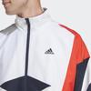 Adidas Sport Performance Color Block Zip Outdoor Casual Jacket Men Jacket Blue Black IB4307