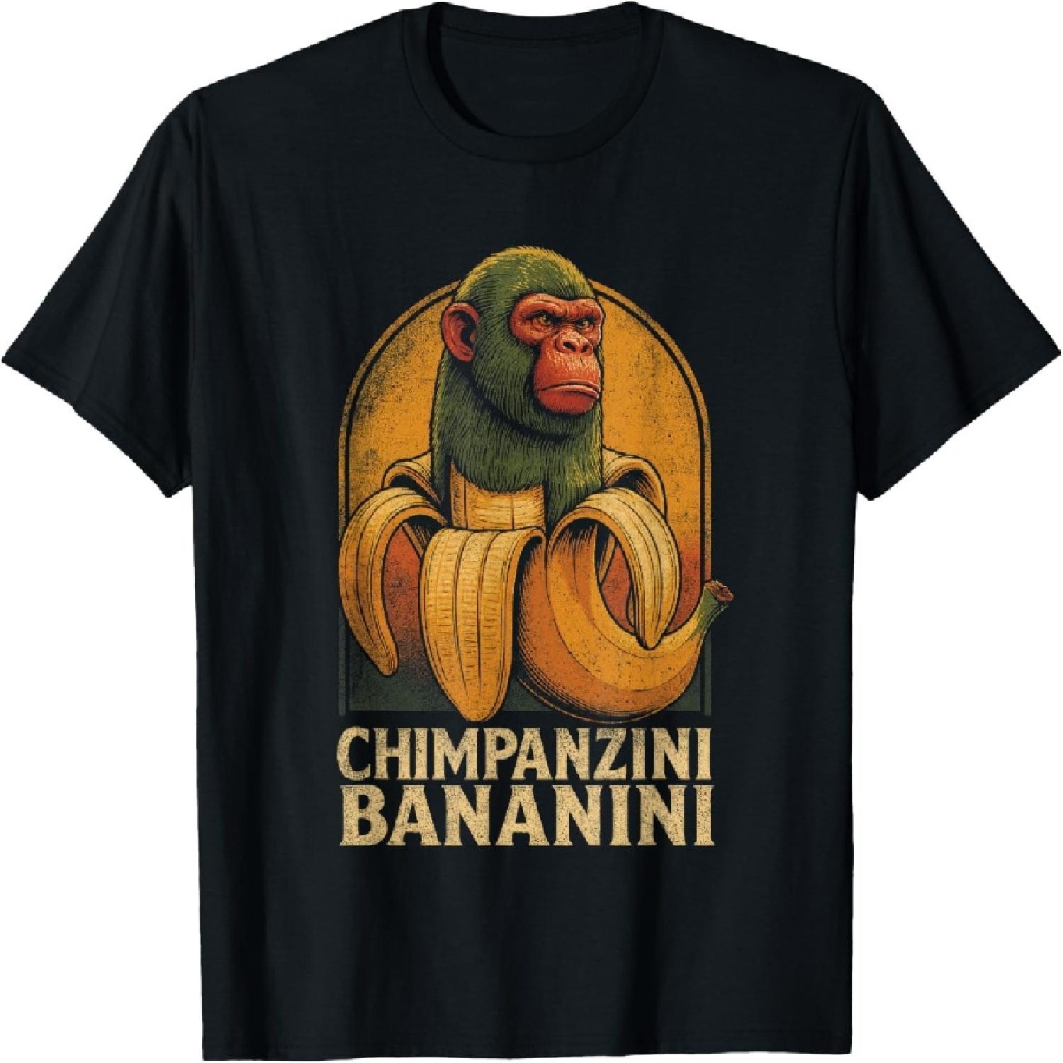 Chimpanzini Bananini - Funny Italian Brainrot Kids Meme T-Shirt XXXXXL разноцветный