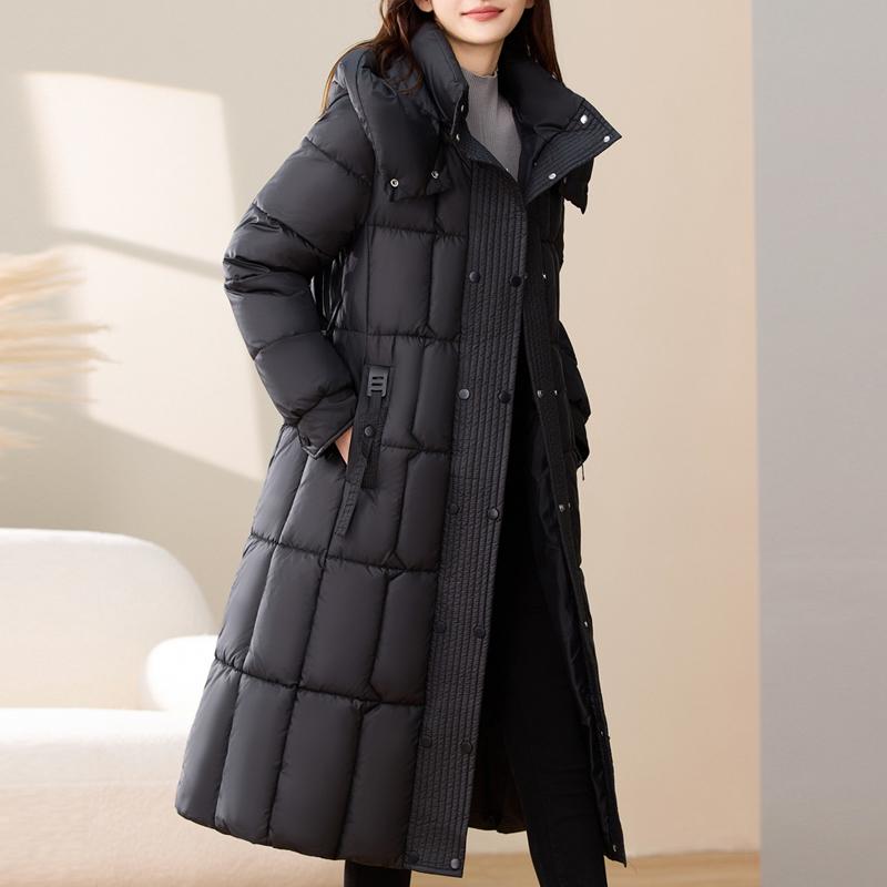 Fashion Women's Winter Long Parkas Hooded Loose Warm Coats Thick Women Jackets