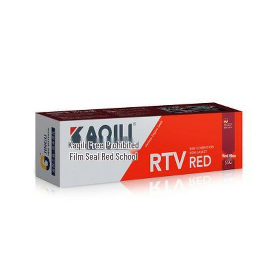 Jingu 586 High-Temp Red Glue Kachi Li Black Silicone Sealant, No-Gasket, Room Temperature Vulcanizing