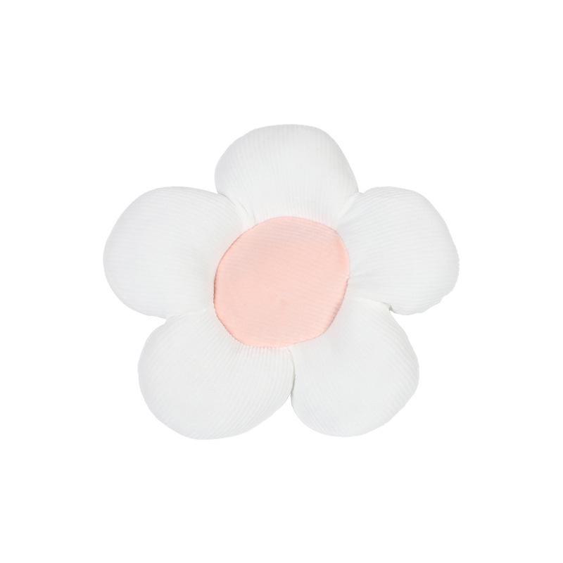 Mała poduszka na zagłówek samochodowy z kwiatowym wzorem, poduszka pod kark dla komfortowego podparcia