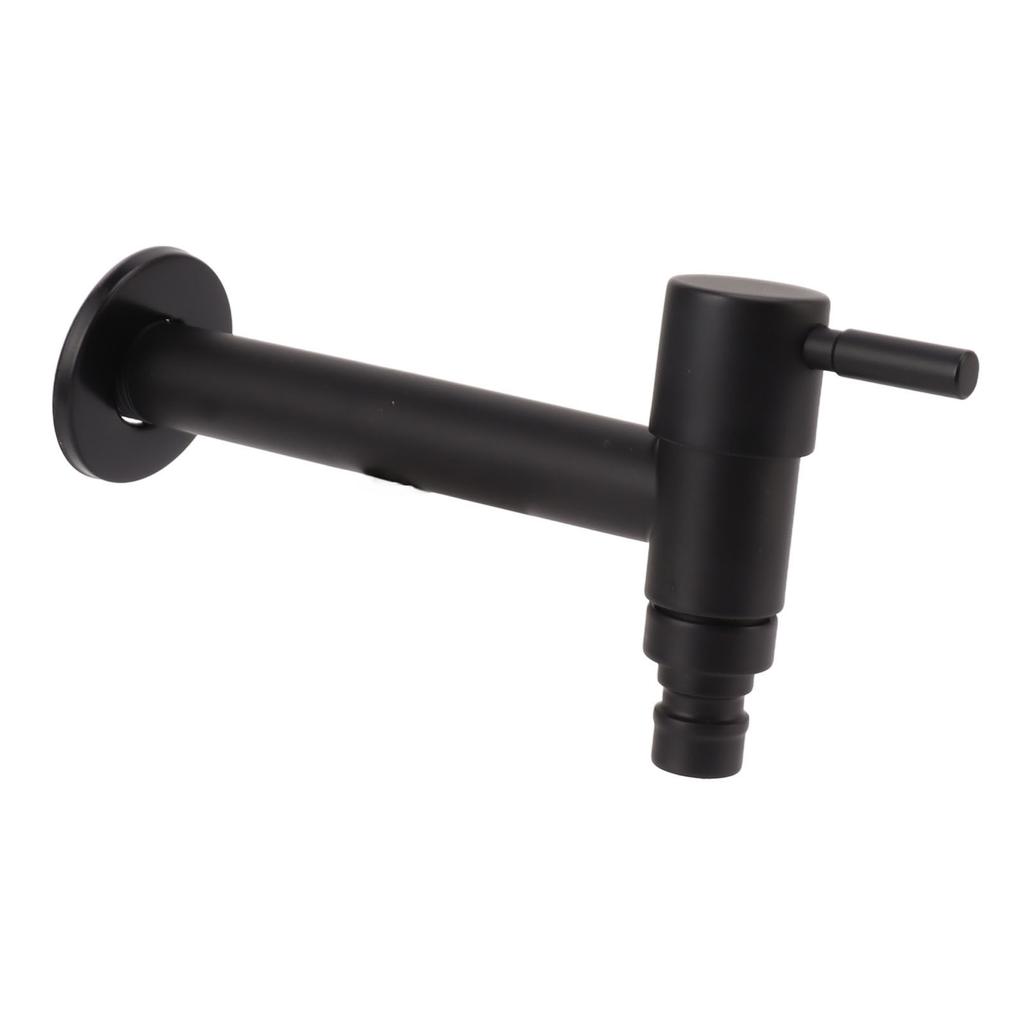 G1/2 Wandmontierter Kaltwasserhahn 304 Edelstahl Einhand-Kaltwasserhahn Badezimmer Garten