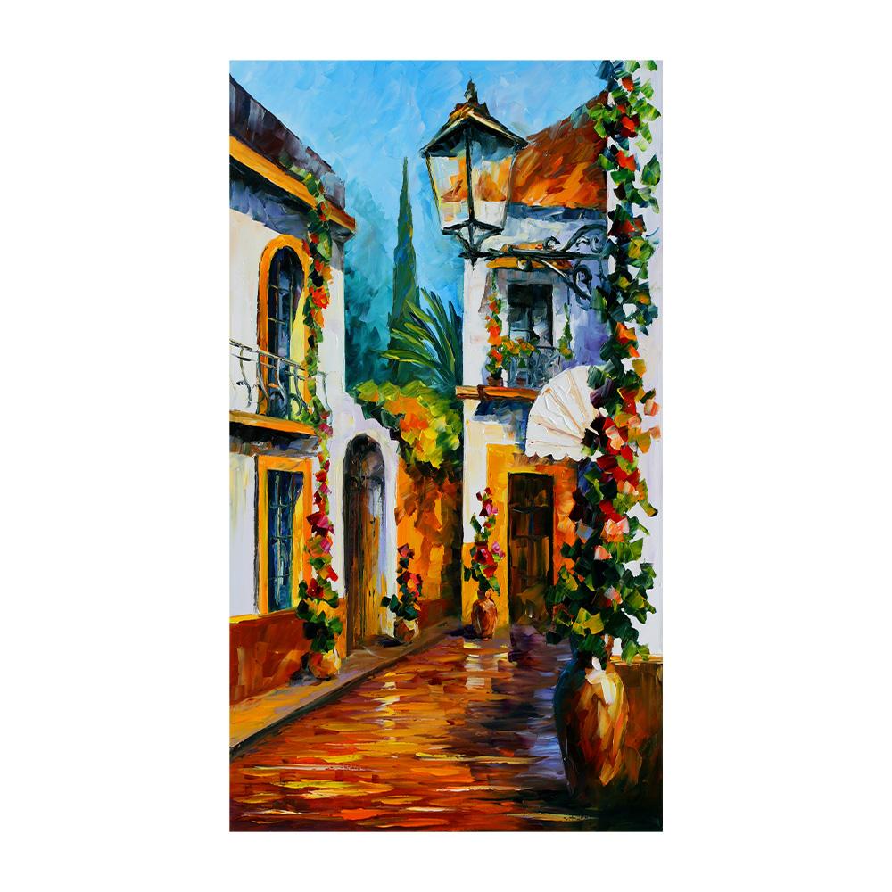 Modern Abstract Aesthetics Wall Art Color Leaf Tree HD Oil on Canvas Posters and Prints Home Bedroom Living Room Decoration Gift