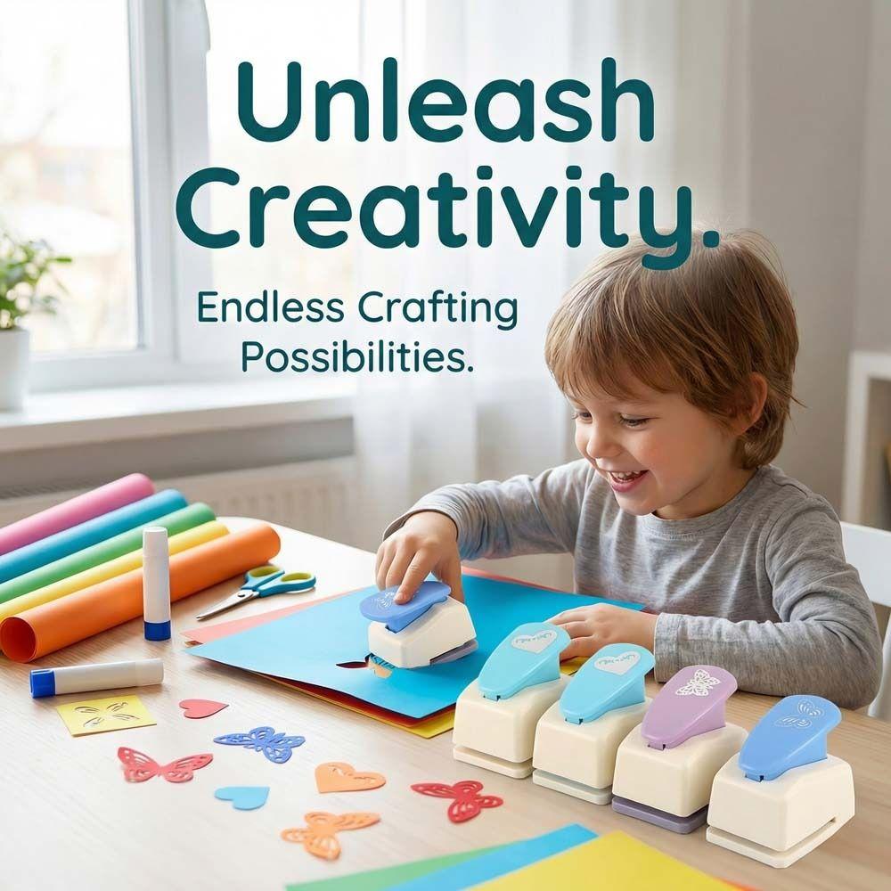 Punches Maker Butterfly Hole Puncher Cutting Craft Embossing Punches Embossing Machine  for Card