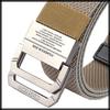 [White Fang] Belt Buckle Double Ring Casual Simple Commuting Fashion Alloy Men's BTA488 (Black)