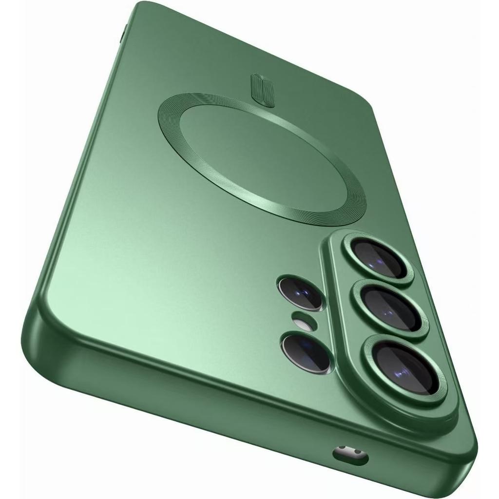 Slim Soft TPU for Magnetic Case for Samsung Galaxy S26 S2 S24 S22 Ultra S21 S23Fe Note 10 20 Lens Protection Safe Cover