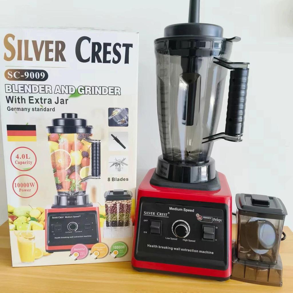 2-in-1 Multifunctional Blender & Juicer: Stainless Steel Food Processor for Fruits & Vegetables