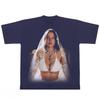 Y2k Street Hip Hop Kurzarm Harajuku Männlich Weiblich Hochwertige Kleidung T-ShirtSYDNEY SWEENEY Print T-Shirts Männer Frauen Übergroß