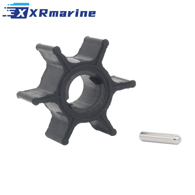 Water Pump Impeller with Pin for Suzuki Marine Outboard DF 2.5 HP 17461-97J00  17461-97J10  17461-97JL0  17461-97JM0