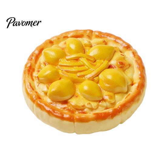 Handmade Jewelry Making Components 2Pcs Mini Resin Pizza Ornaments, Realistic Miniatures, Tiny Doll Mansion Props Food Ornaments for DIY Craft