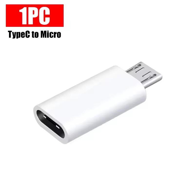 USB Typ C auf Micro-USB-Adapter für Telefon Tablet Android Ladegerät Datenkabel-Adapter Micro-USB-Buchse auf Typ-C-Stecker OTG-Konverter