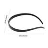 Multi Purpose Hair Grip Set Of 6 Headbands Textured Edges Lightweight Resin Material For Sports Work Long Hair Care