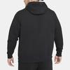Nike Sportswear Club Fleece Brushed Thermal Pullover Fleece Lined Hooded Sportswear Sweatshirt Winter Men's Black BV2655-010