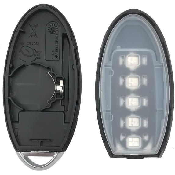 5 Buttons Replacement Key Fob Cover Fit for Nissan Altima Maxima Pathfinder Rogue Murano for Infiniti Q50 QX60 JX35 Keyless Entry Remote Smart Key