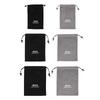 Flannel Hair Dryer Storage Bag Dustproof Foldable Hair Curler Protective Cover Soft Large Capacity Drawstring Carrying Case