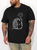 Funny Graphic print Men TShirt Cotton Oneck shortsleeved Tee Tshirts Unisex casual  daily life outdoor TShirts Oversized Tops