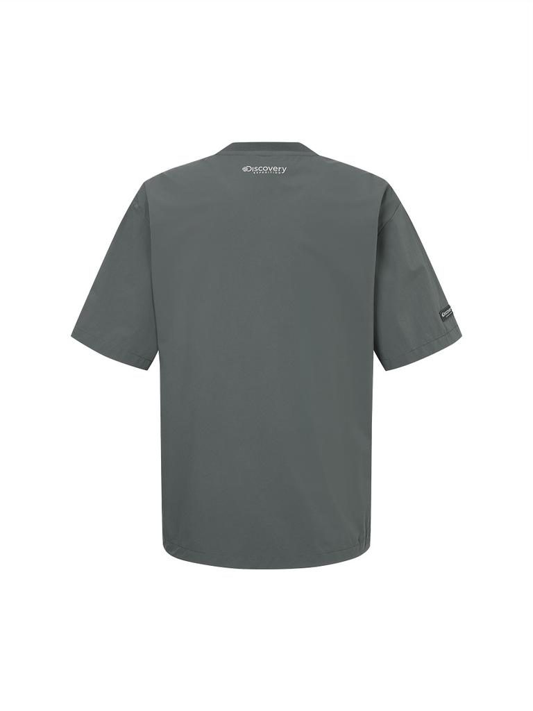DISCOVERY EXPEDITION Freshvent Fulton Training Pocket Point T-Shirt (D/Grey)