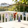 Unique Christmas Gifts Dragon Advent Calendar, 2D Countdown Box with Home Decor Accessories Acrylic Pendants, Festive Tree Hanging Decor, Holiday Gift