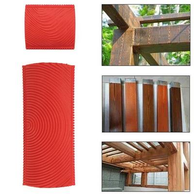 Embossing DIY Brushing Painting Tools Roller Brush Wall Painting Home Decoration Wood Graining Tool