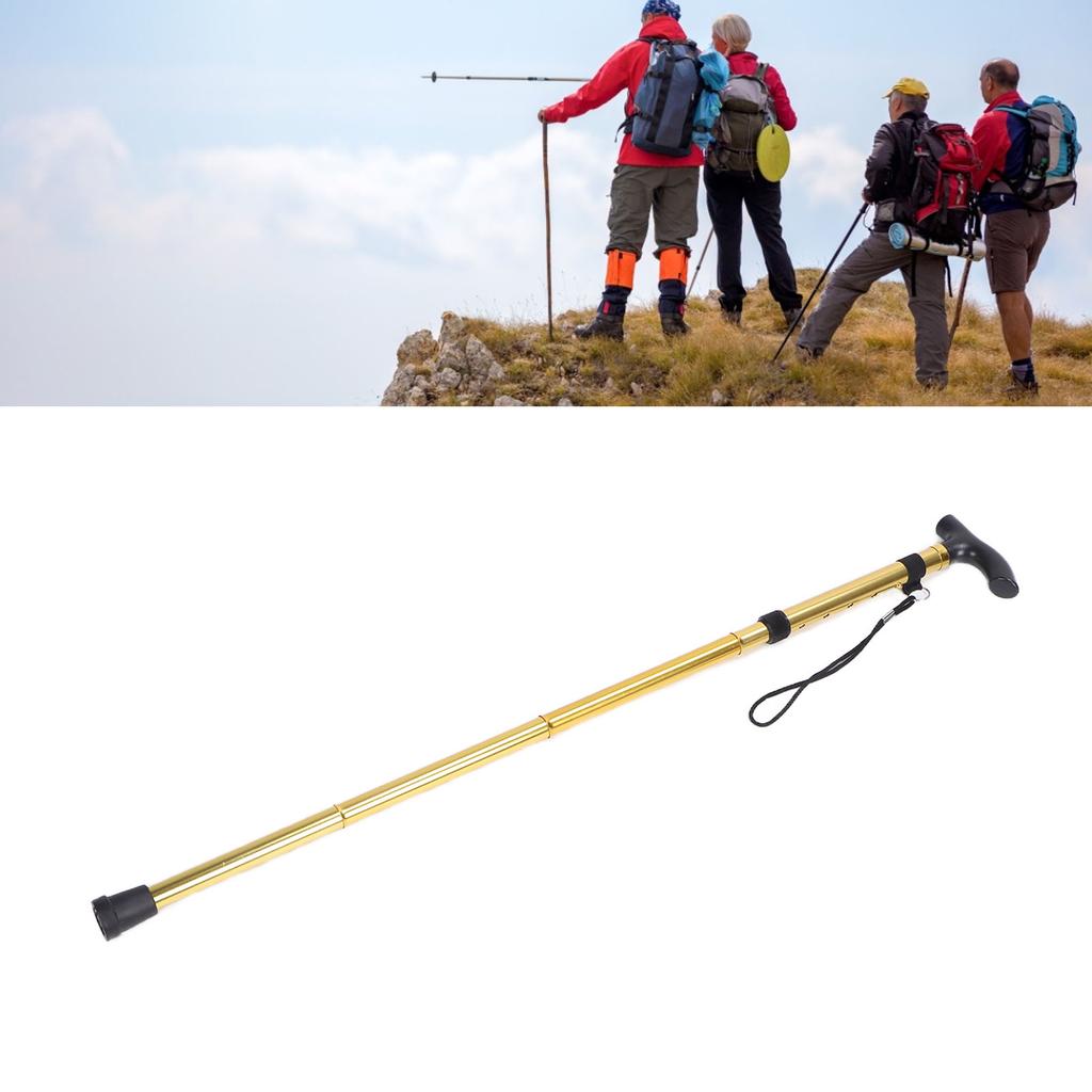 Professional Walking Stick Walking Pressure Reduction Aluminium Alloy Standing Cane for Seniors