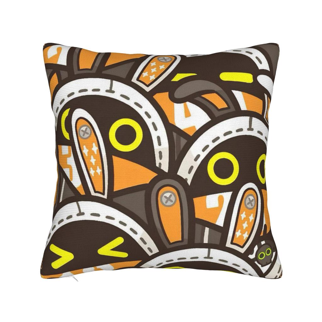 Zenless Zone Zero Cute Belle Pillowcase Printed Polyester Cushion Cover Decor Throw Pillow Case Cover Home Square 45*45Cm