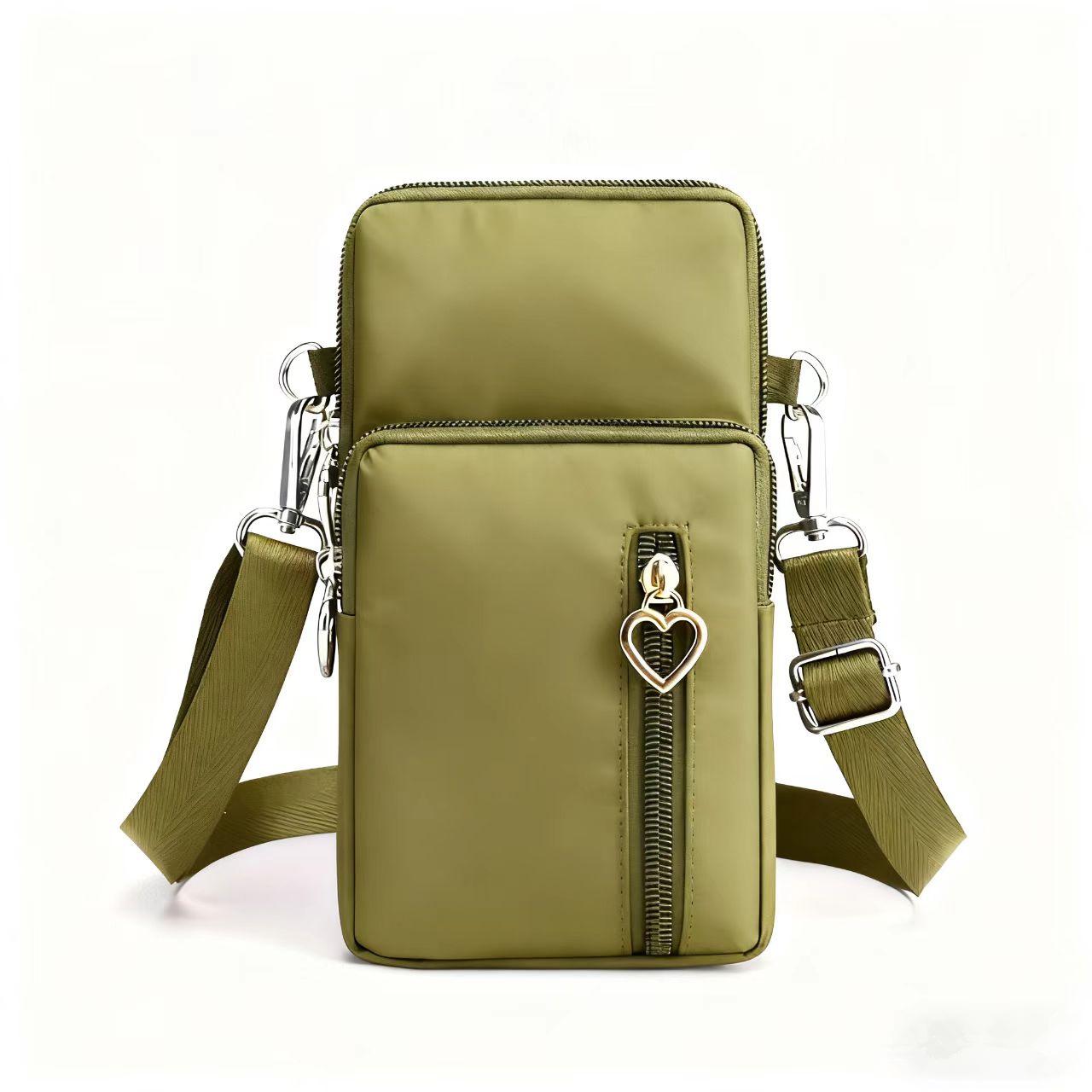 

Жіноча сумка кросбоді в корейському стилі 2025 року - Універсальна міні-кишеня для телефону та гаманець для монет