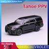 AABHC1 Neues 596 Modell 1:64 Schwarzer Chevrolet Tahoe Unmarkiertes US-Polizeiauto Legierung Druckguss Modell Sammlerstück Für Autoenthusiasten Ausstellungsspielzeug