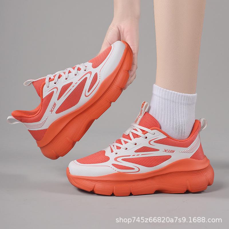 

New women s sports shoes Thin marathon running shoes Lightweight soft sole breathable fitness long-distance running shoes Gym special 41