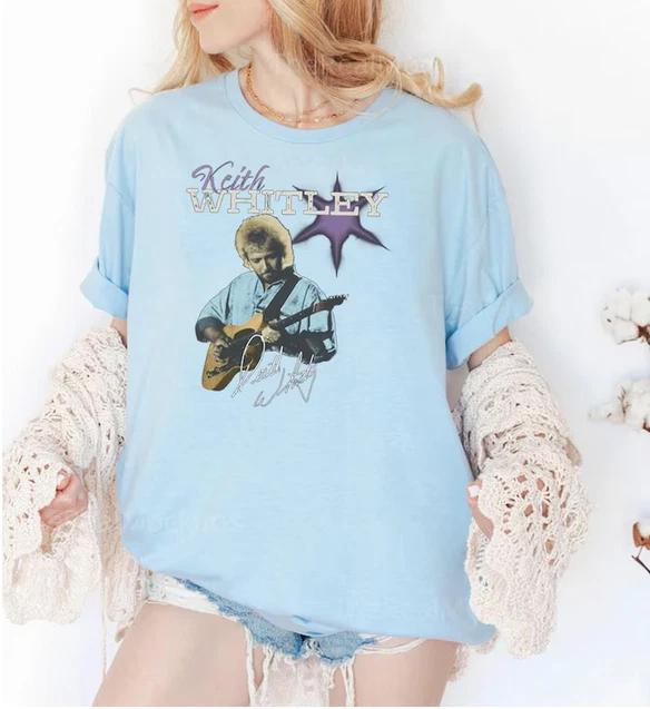 Keith Whitley T-Shirt – Vintage Country Music Graphic Tee M