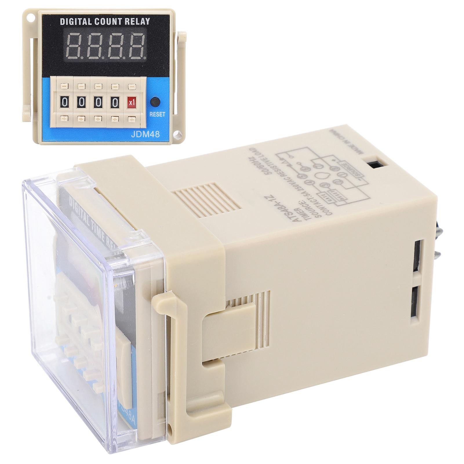 

Time Relay LED Digital Display Adjustable High Accuracy Electronic Components ATS48A 1ZAC220V