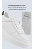 Men's Autumn Breathable Hidden Height Increasing Embossed Sneakers with Thick Soles