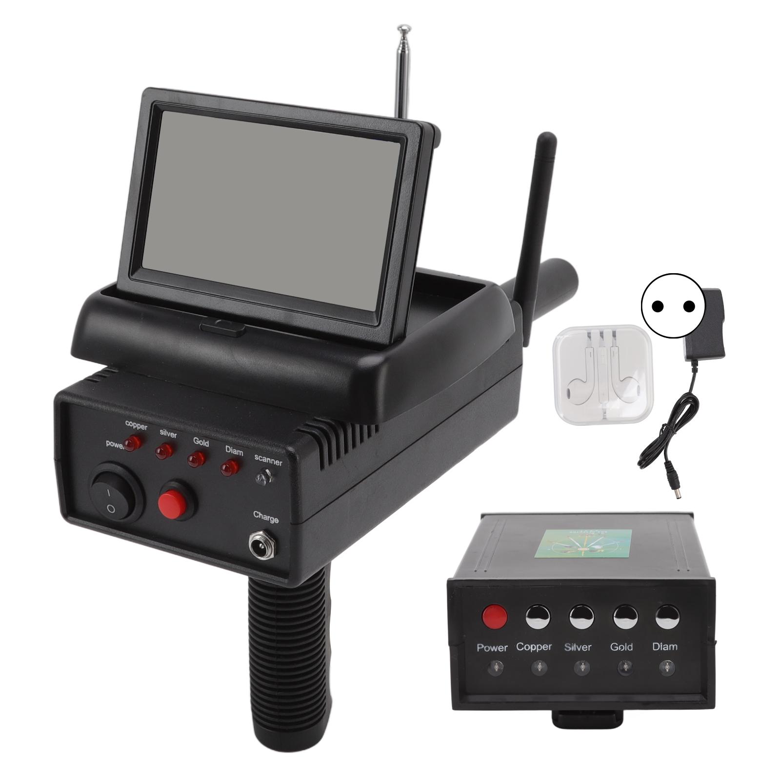 

25 м глубина 1200 м дальность металлоискателя локатор AKS дисплей экран удаленное подземное сканирование поля