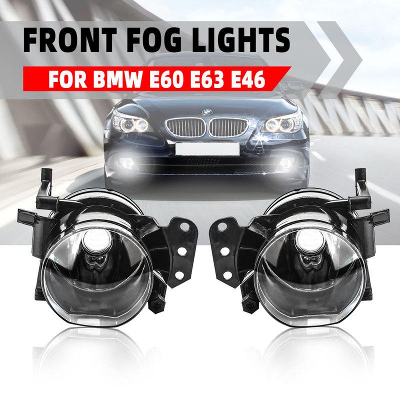 Foglights for BMW E60 E90 E63 323i 325i 520d 520i 530li 525i 5 Series LED Headlights Fog Light Halogen Fog Lamps Front Bumper