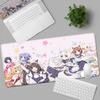 HD Anime Mousepad Cute Chocolate And Vanilla Natural Rubber Nonslip Keyboard Gaming Nekopara Extended Mat PC Office Accessories