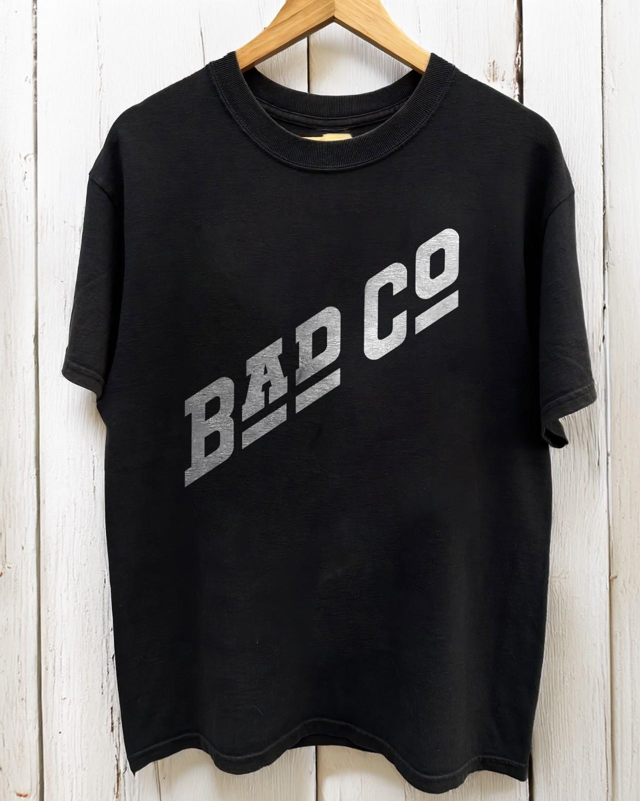 HOT! Bad Company Logo Rock Band Black Unisex T-shirt Size S-5XL S