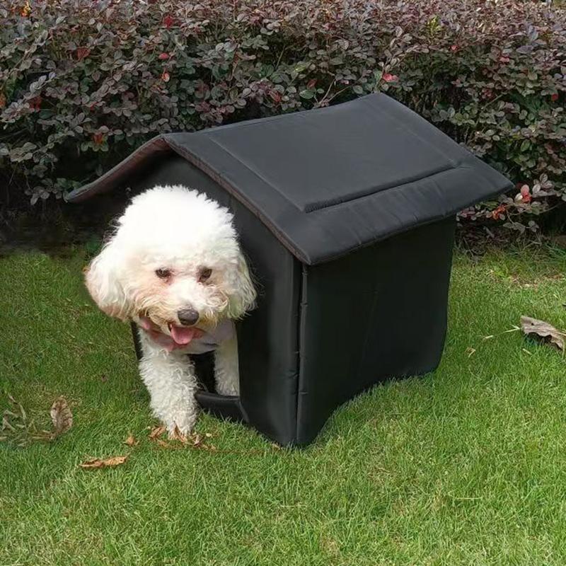 Winter Warm Waterproof Outdoor Pet House Cat Nest Thickened Cat Nest Tent Portable Travel Nest For Kitten Puppy Pets Supplies S