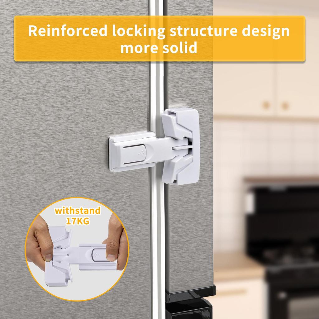 Children's Fridge Safety Lock with Water Dispenser - Baby Proofing New Product