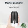 Black Automatic Water Bottle Pump USB Charging Water Pump One Button Automatic Switch of Water Dispenser Pumps