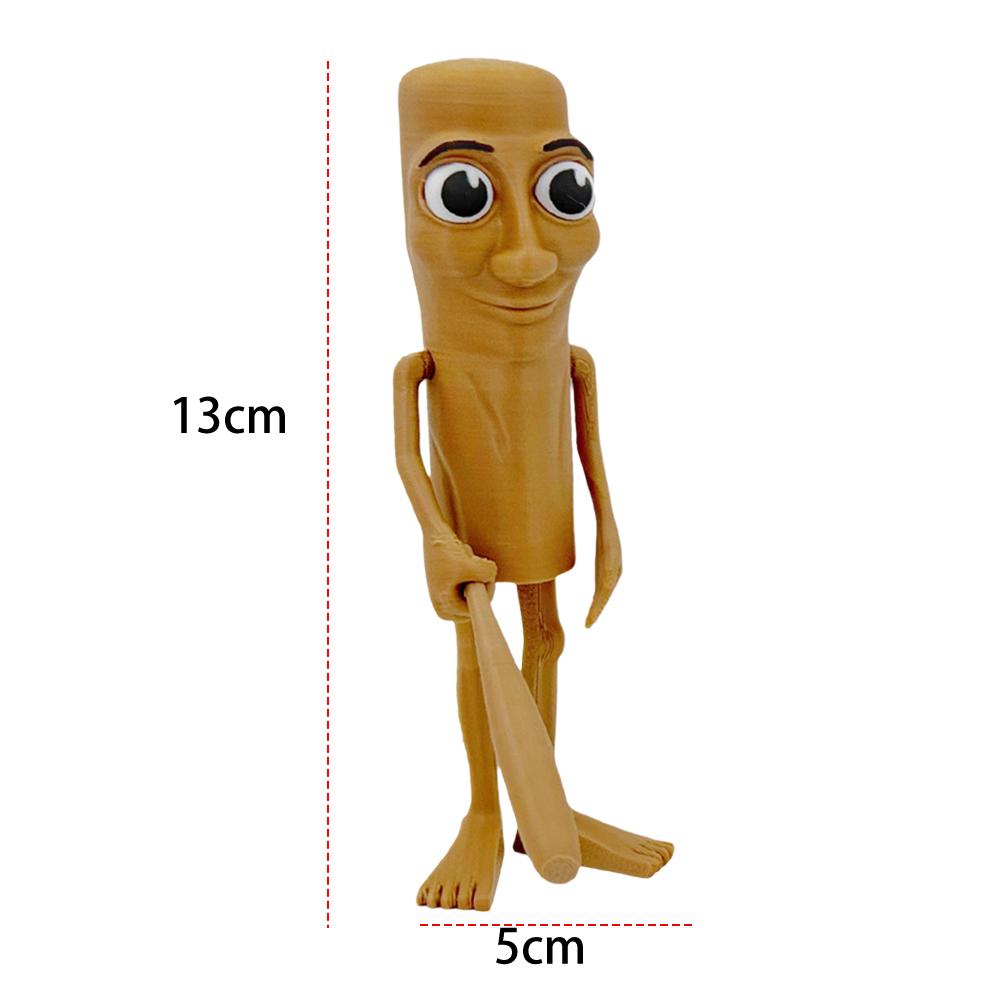 Brainrot Figure TungTungTung Sahur Tralalelo Tralala Shimpanzini Bananini Model Pvc Fun Toys Desktop Ornaments Room Decoration