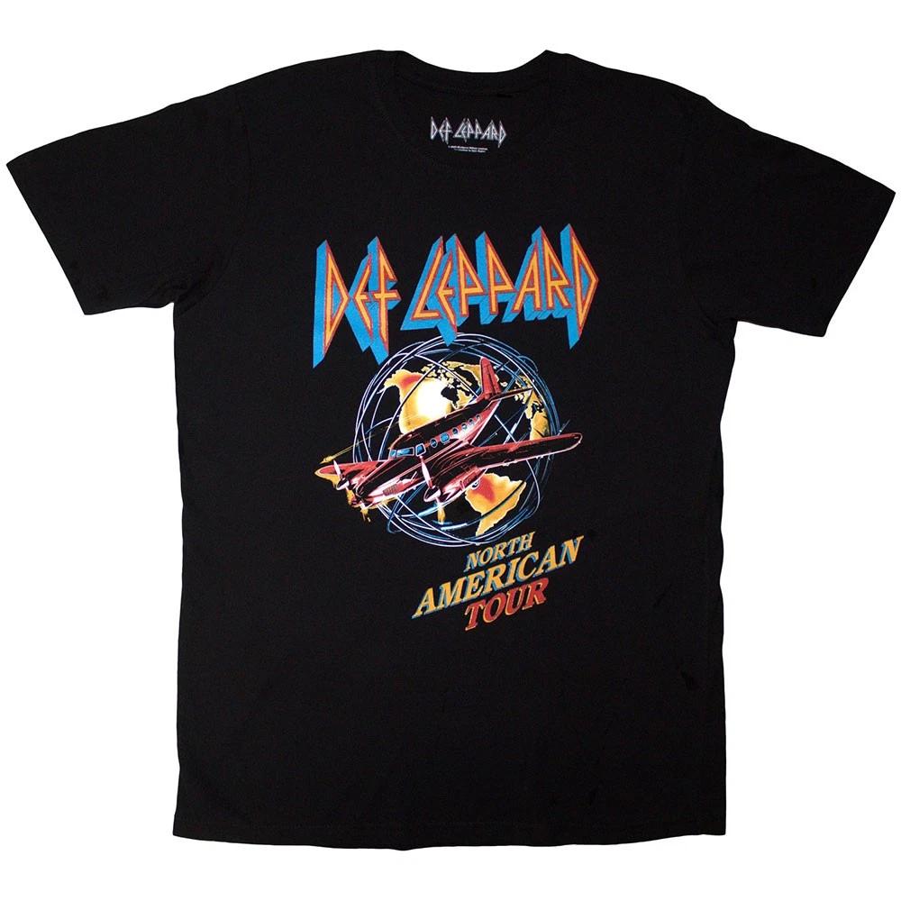 Def Leppard North American Tour Unisexs Tshirt Unisexs
