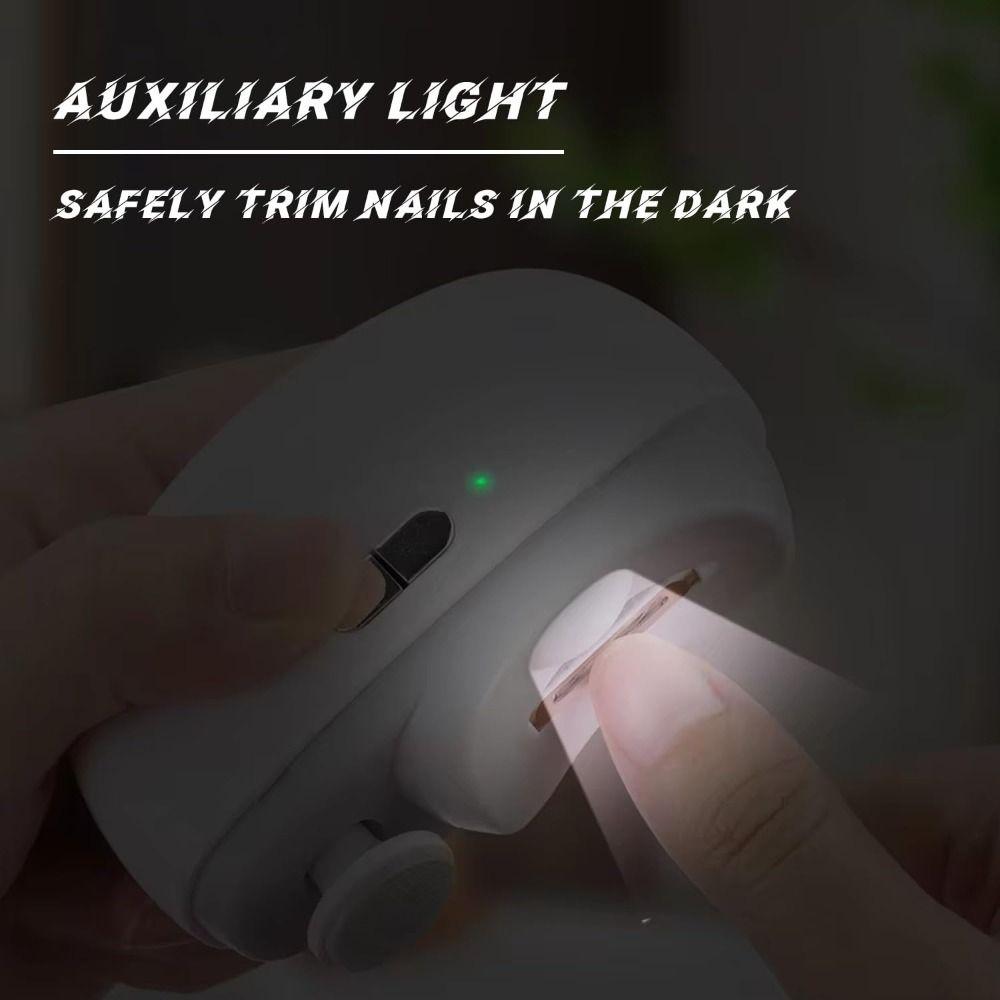 2 Speed Electric Nail Clipper Double Head Grinder Manicure Cutter Trimming Polishing Tools  Toe