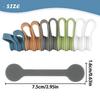 Cable Clips, Cable Holders, Morandi Colors, 5 Colors, Pack of 10, New Magnetic Cord Clips, Cord Holders, Cord Hooks, Magnetic Cord Retractor, Cord